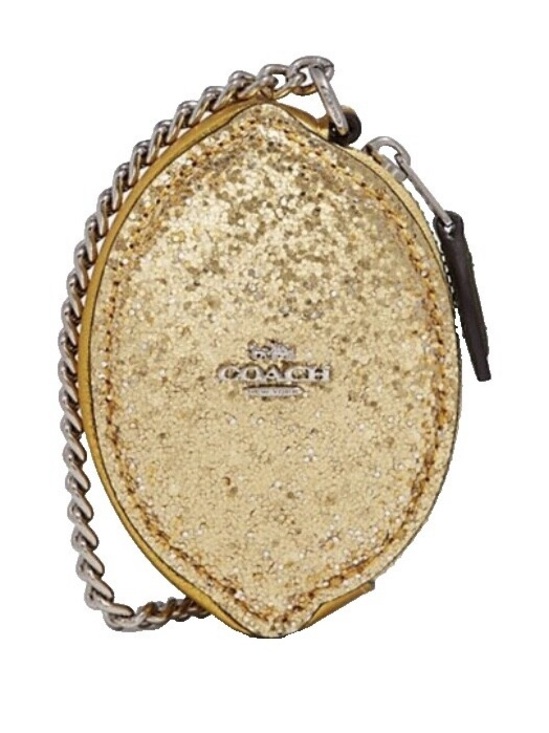 Coach Handbags - Coach Limited Edition Lemon Shaped Glitter Coin Purse